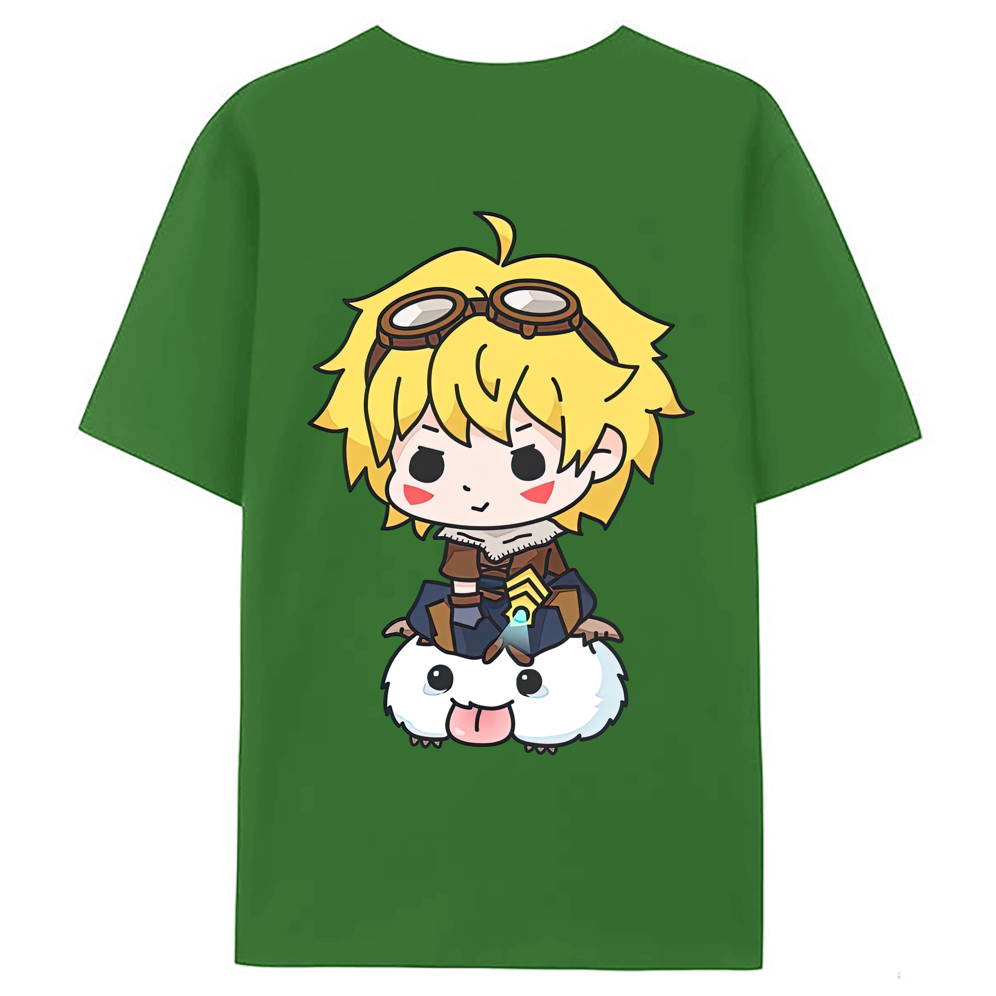 （画像用） リーグ・オブ・レジェンド League of Legends LOL レディース半袖Tシャツ(バックプリント)